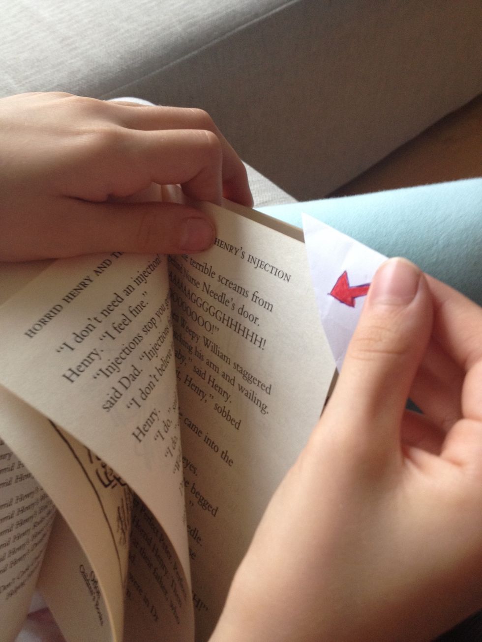 Nice book mark done :-) enjoy your reading