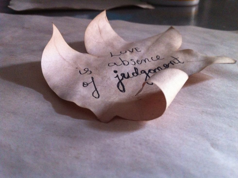 nice curl over leaf due to smoking process we done