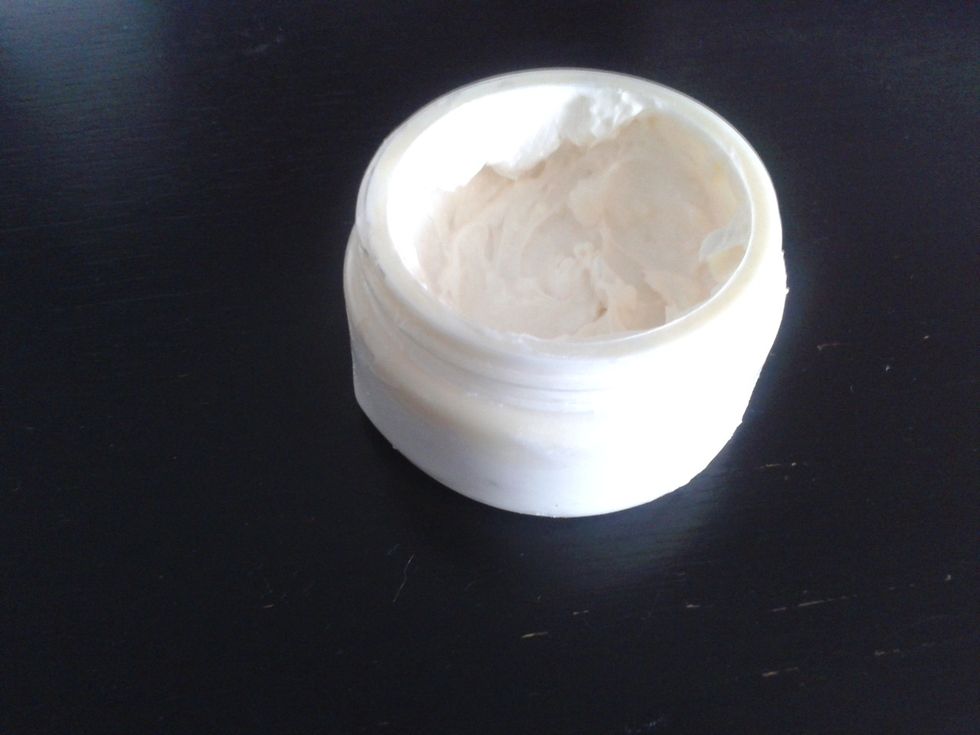 Nice! When you get the creamy smooth consistency you're after you know you're in business. You can stop here and enjoy your revived lotion like this, or continue to the next step.