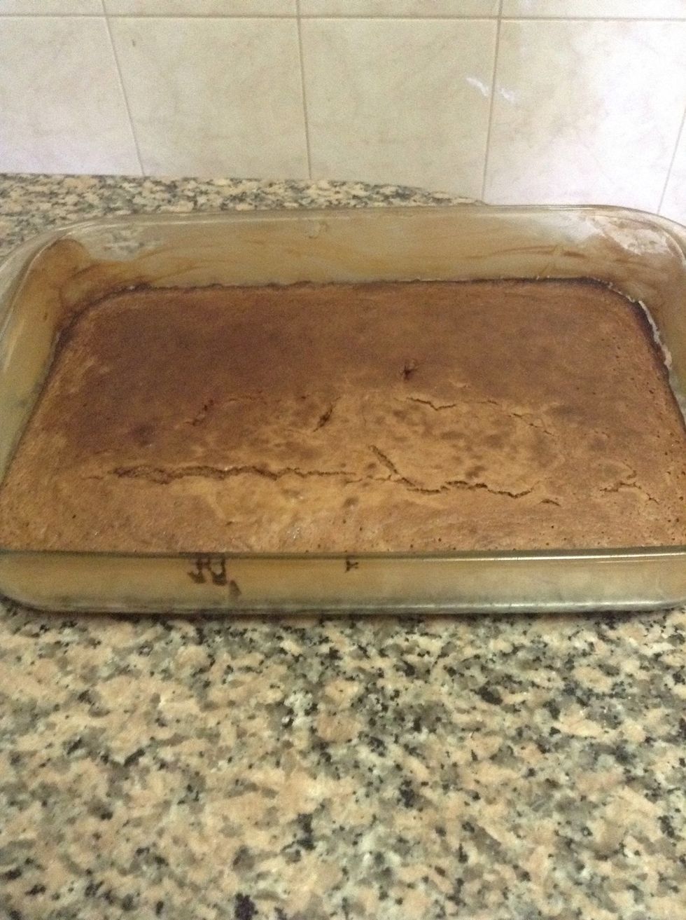 Nicely done , now we will make frosting for our brownies . :)