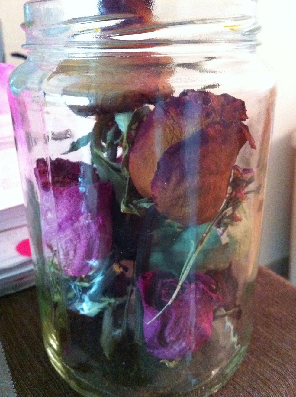 Nicely put them in a jar