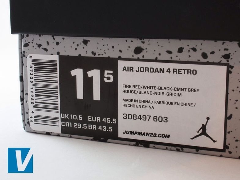 Real vs Fake #jordan#sneaker#takesneaker#fyp#jordan4