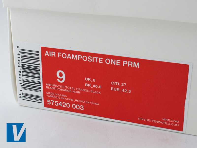 How to spot fake nike air foamposite 1 display picture 1