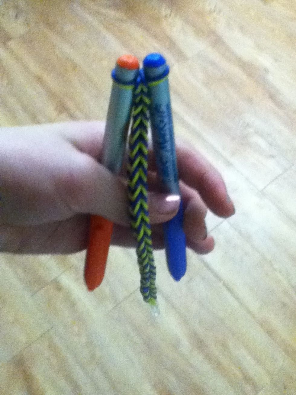 Ninth, Then to finally finish the bracelet