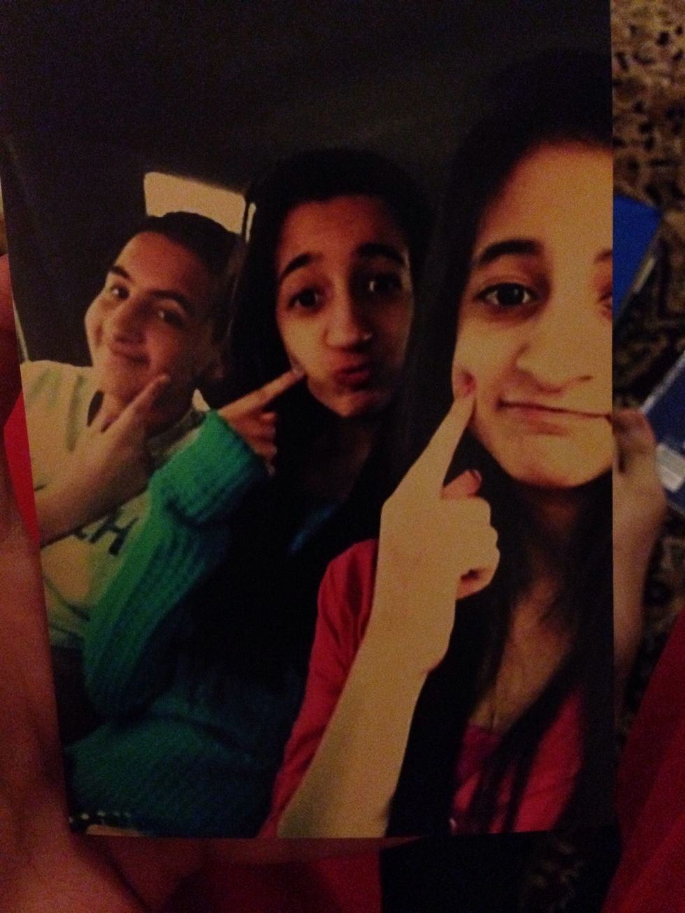 No matter what happens I try to stay positive and smile, my siblings help me do that.:)