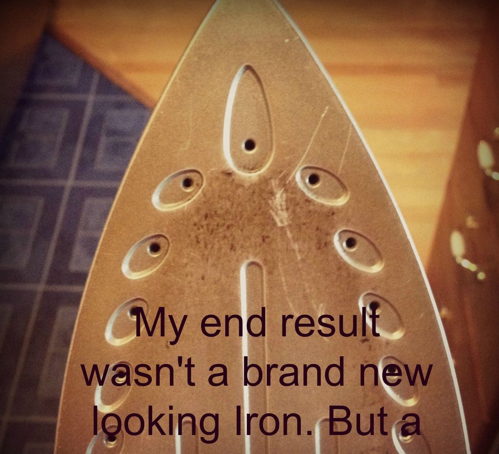 How to clean a dirty iron B+C Guides