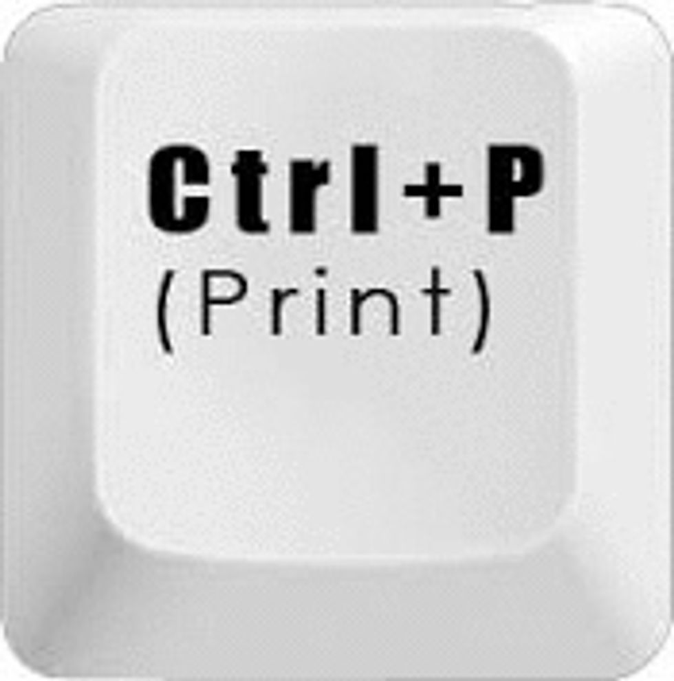 not as common, ctrl-p is a great shortcut to print out a paper rather than having to press print.