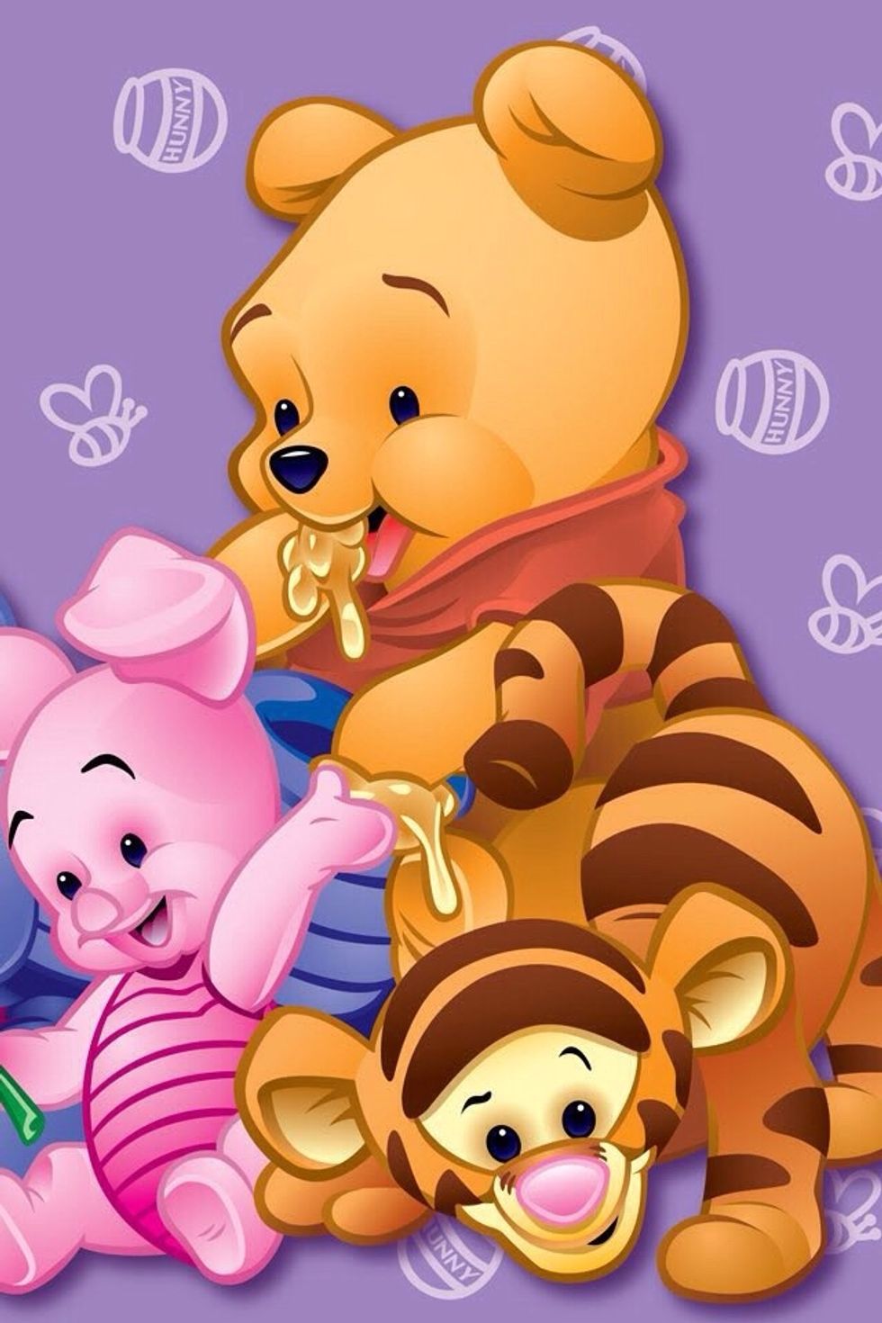 Not funny, but really cute! I loved Pooh Bear when i was little!\ud83d\udc3b\ud83d\udc37