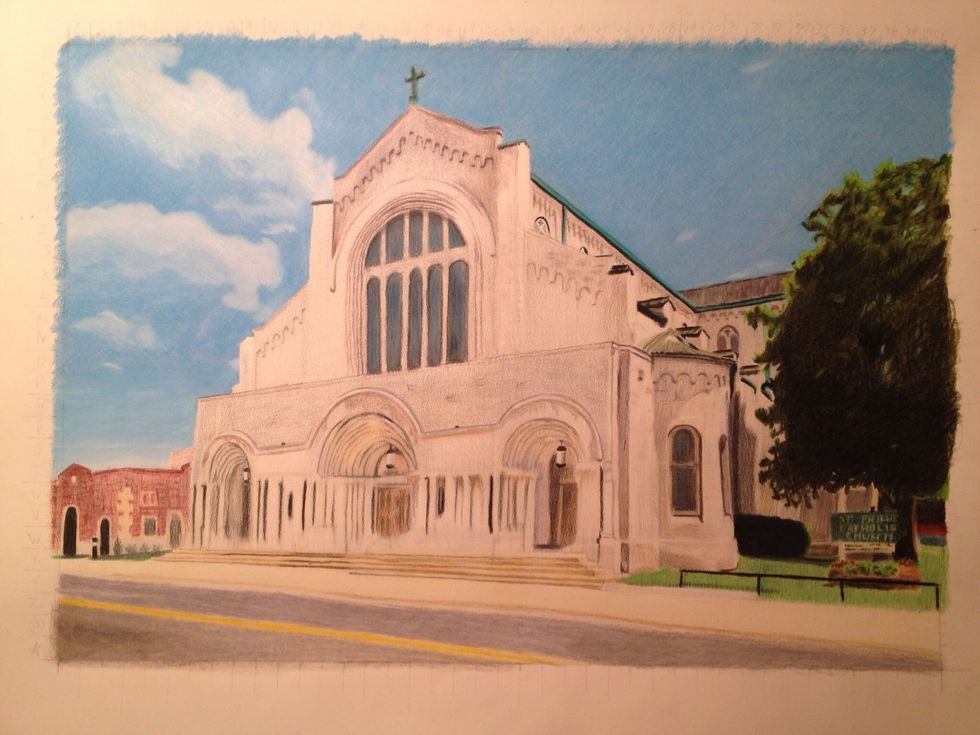 Not much more to do next is railings on the stairs