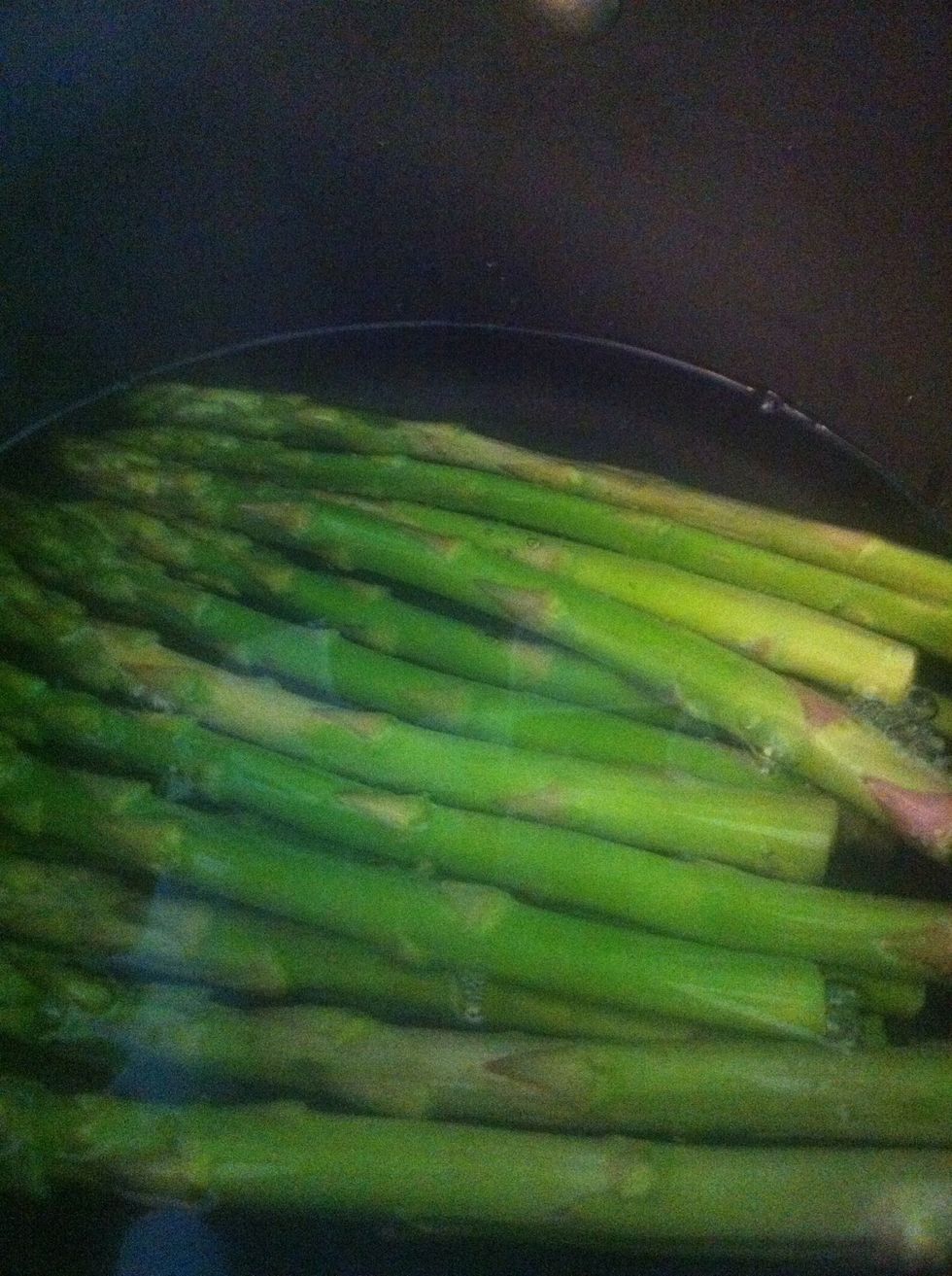 Not too much water just cover it