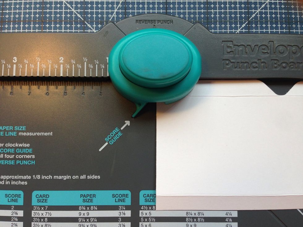 Notch ends of fins with Punch Board as well.