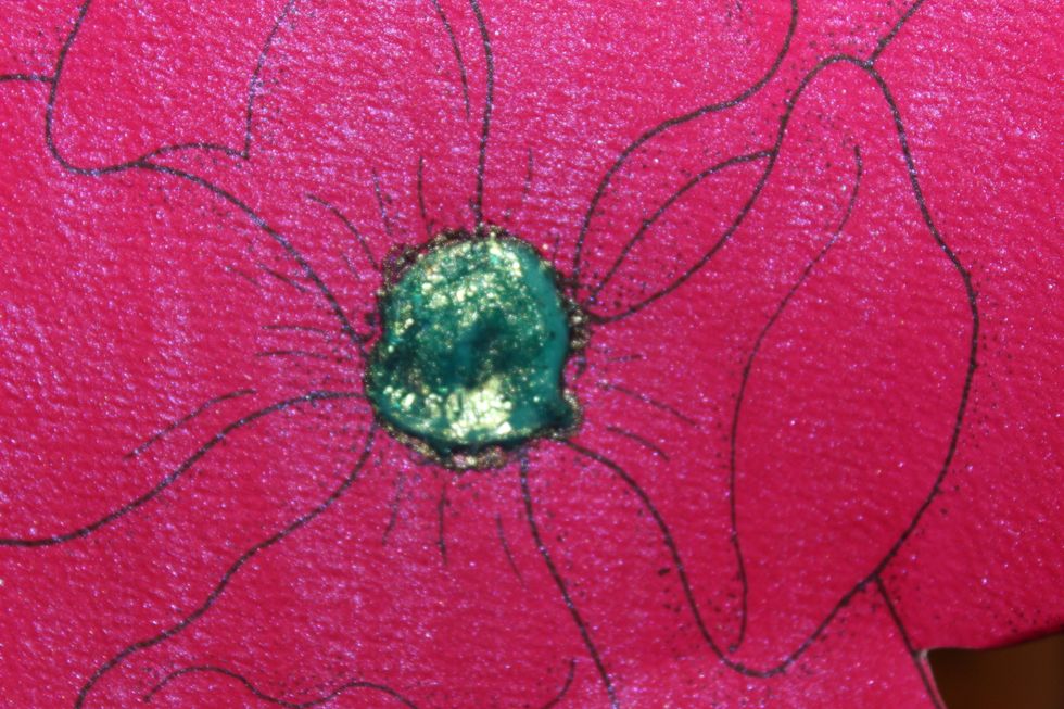 Notice how awesome it looks when it is dry