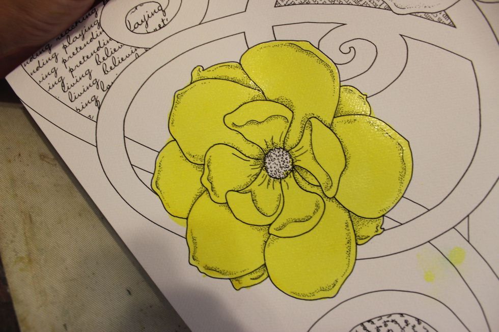 Notice how vibrant the color stays! And the shimmer is amazing. A little hard to photograph but it's there!