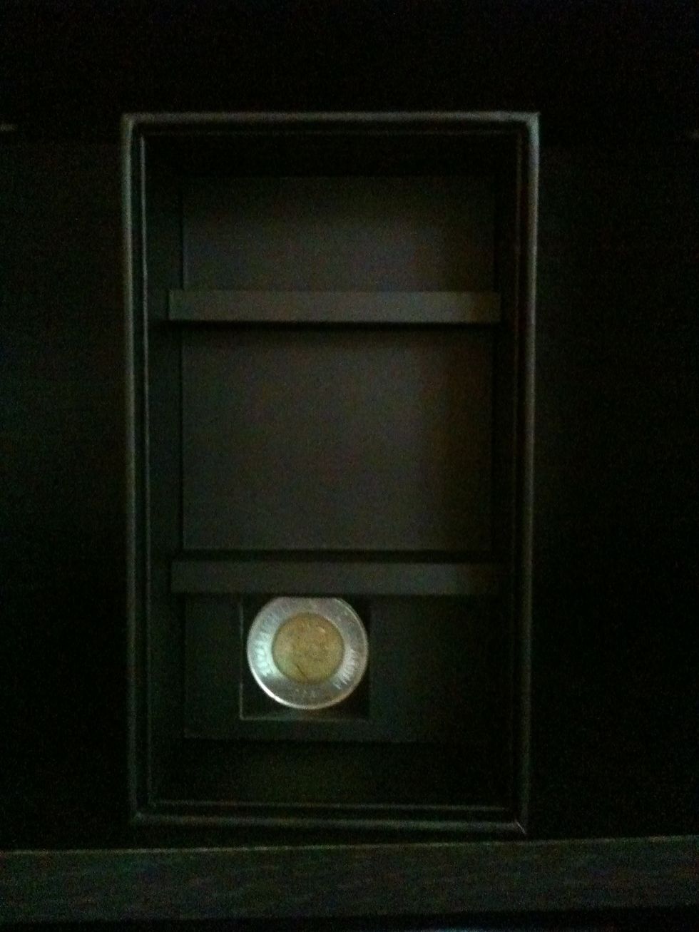 Notice it can also be used like a shelf