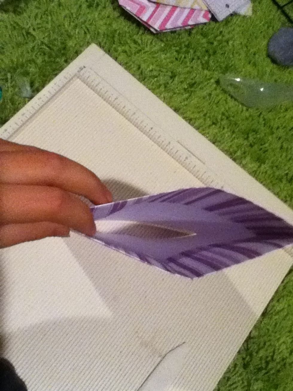 Notice that one end of your tube has a inward fold. We'll call this side "A" .