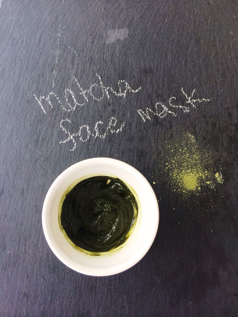 Nourish, exfoliate and moisturize your skin with a matcha face mask. This is great for acne prone skin. Mix 2 tsp matcha tea, 1tsp steeped green tea and 1/4 tsp honey. Refrigerate leftovers.