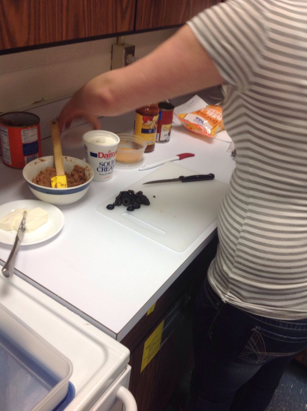 Nous couperons des olives.