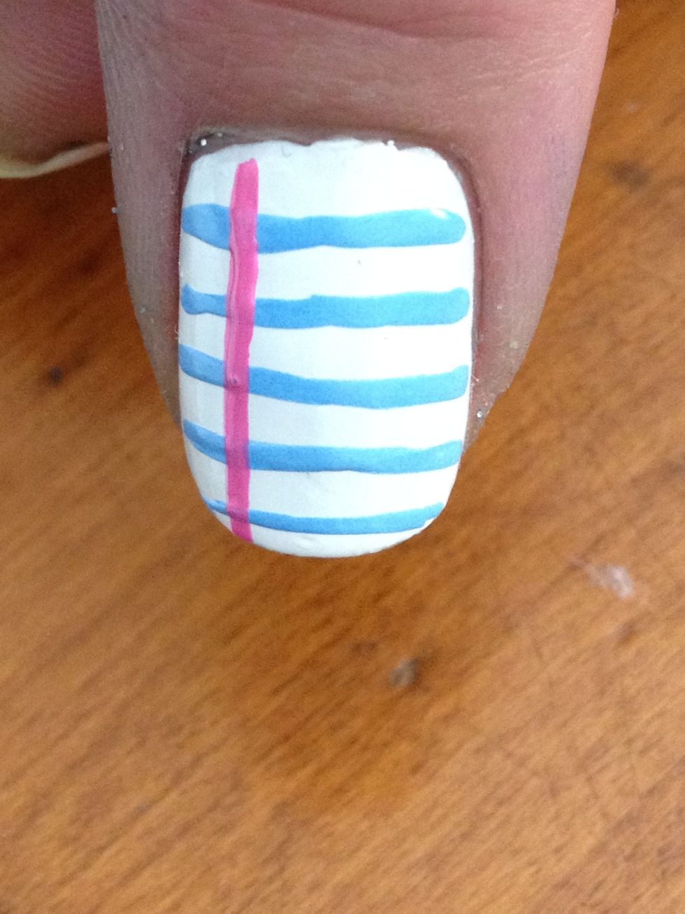 Now a pink stripe as shown:)