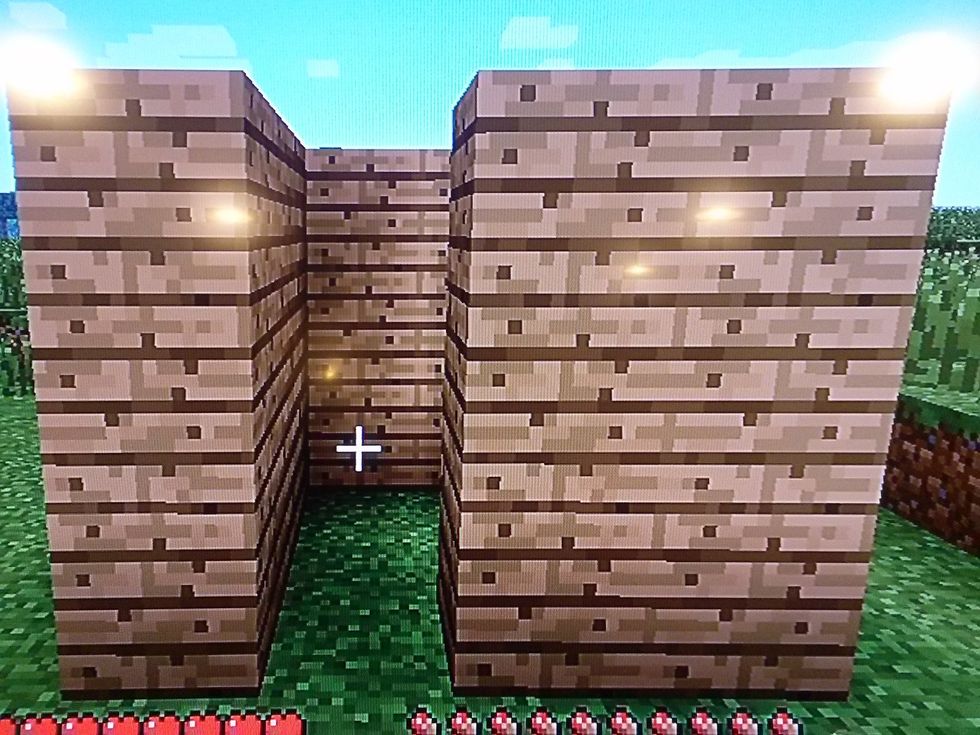 Now add 2 more layers on top.