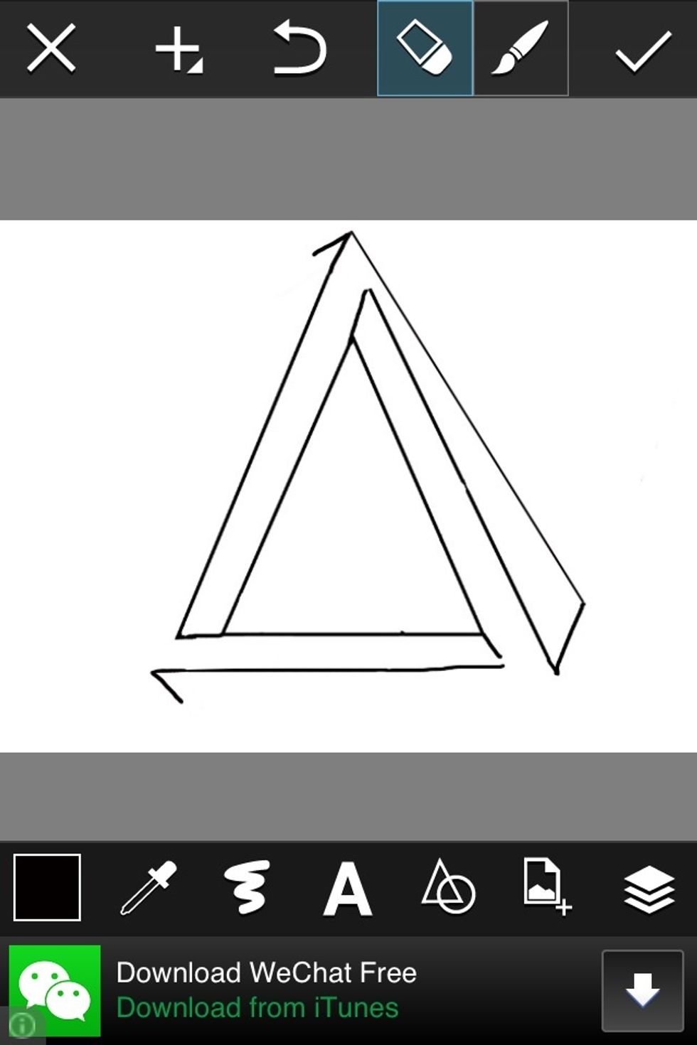Now add a line at the right side like in the picture