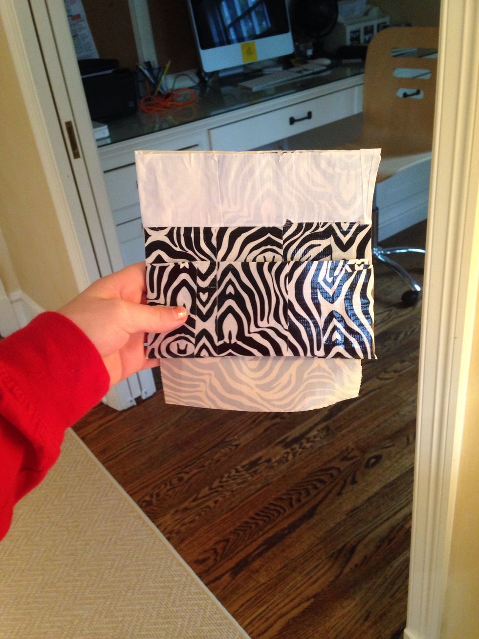 Now add a piece to the bottom so your things don't fall through the bottom\ud83d\ude02