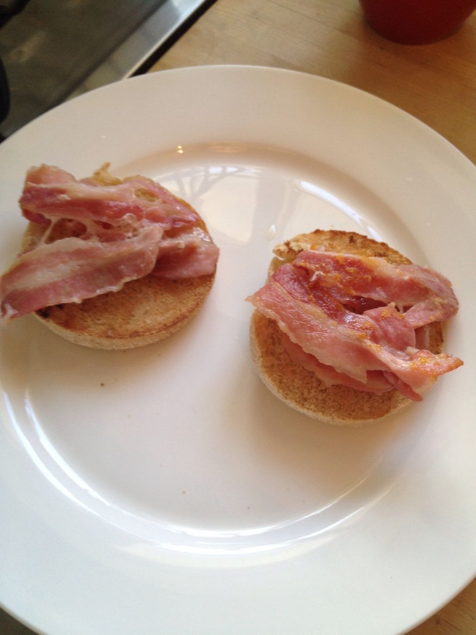 Now add a slice off bacon