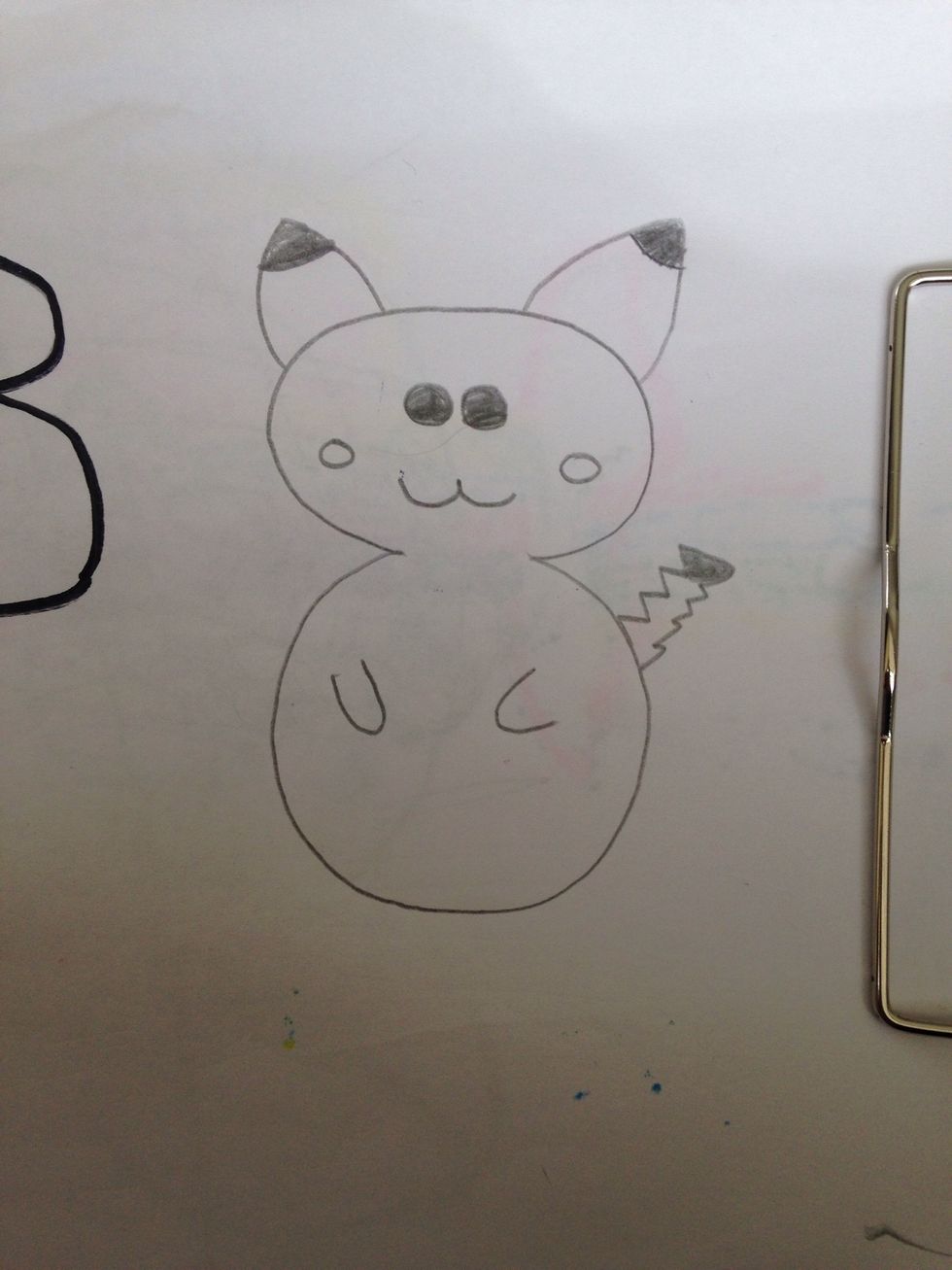 Now add arms and a tail