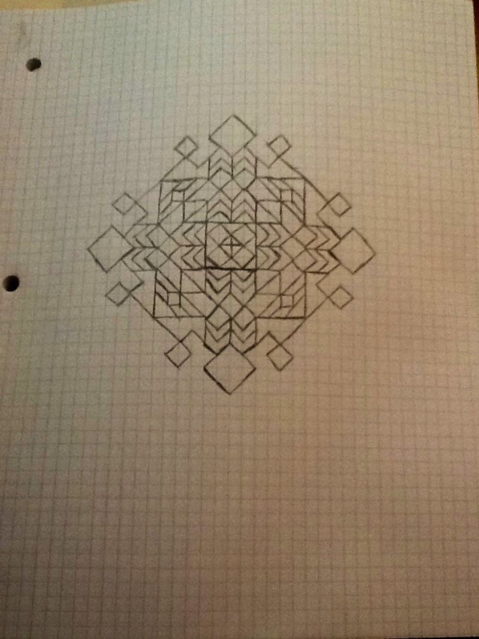 Now add detail!!!! You can color your picture if you like.