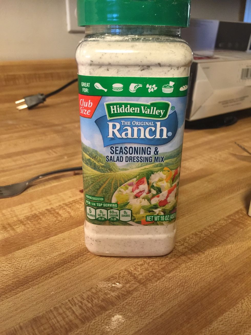 Now add dressing seasoning