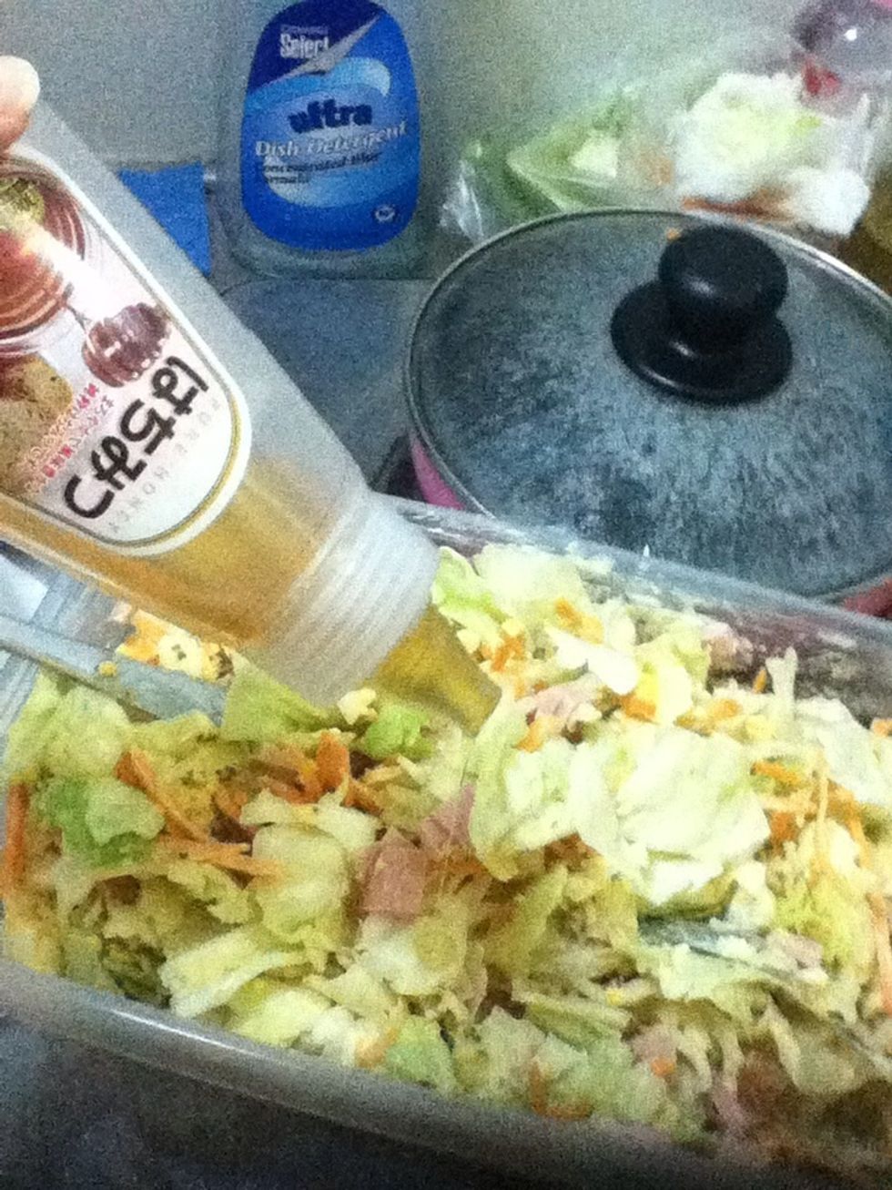 Now add honey too.