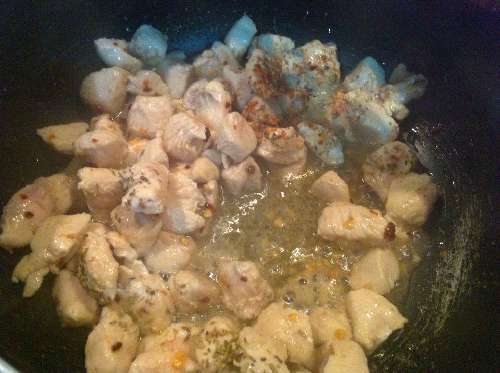 now add pinch of oregano,paprika and rosemary each
