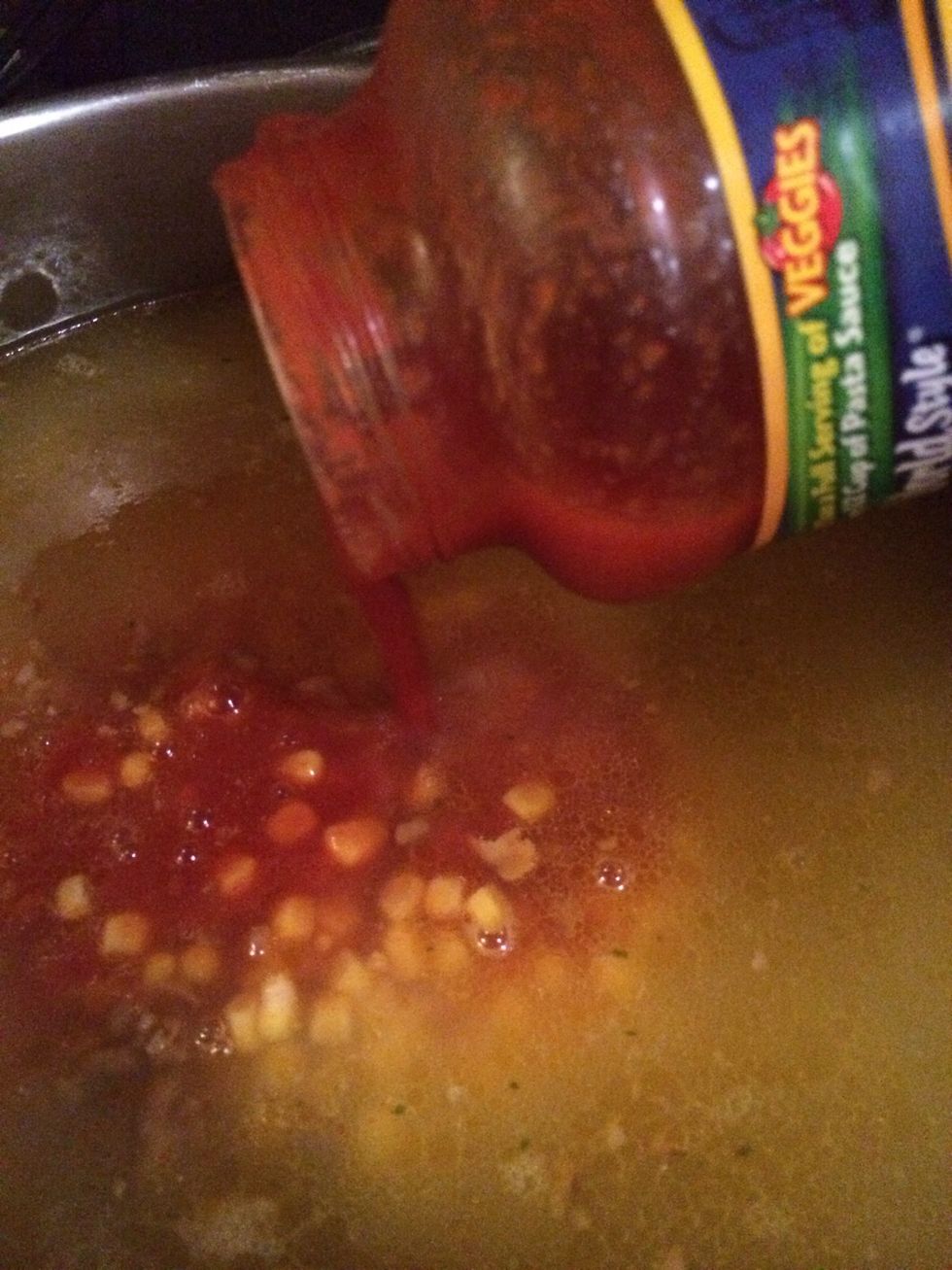 Now add Ragu sauce \ud83d\udc49