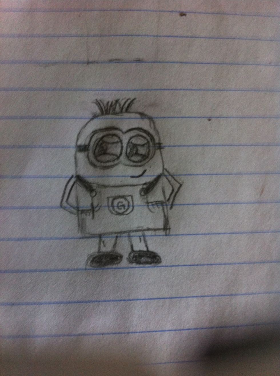 Now add some details to the overalls and now u are done please remember to comment and follow me