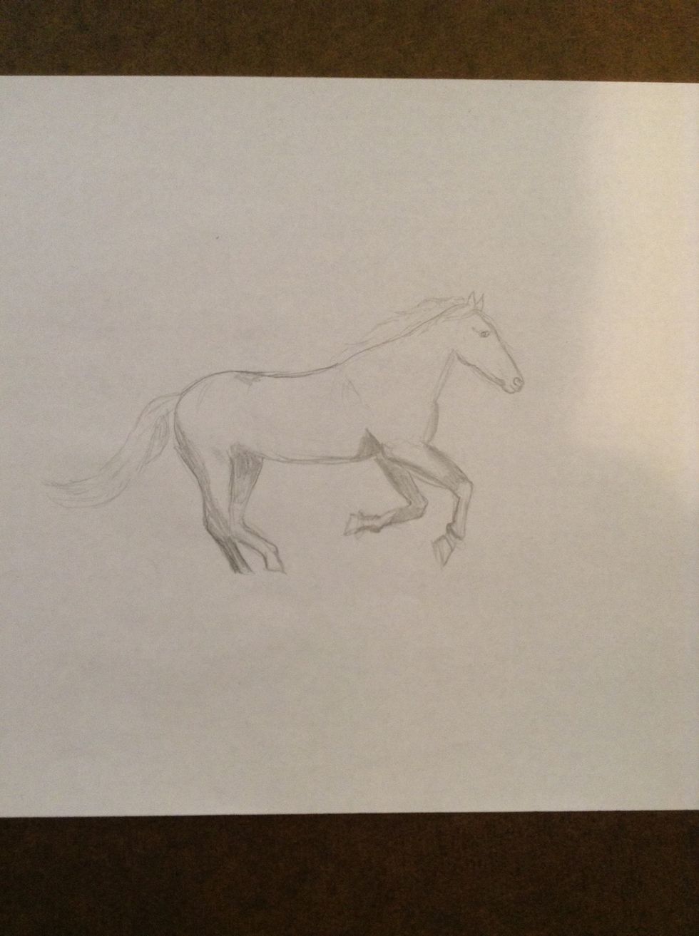 Now add some shading to the legs.