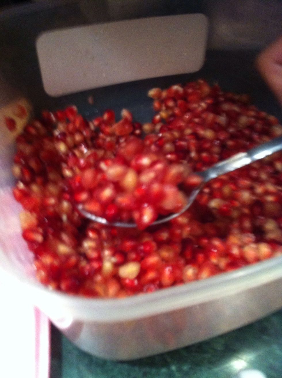 Now add the Pomegranate