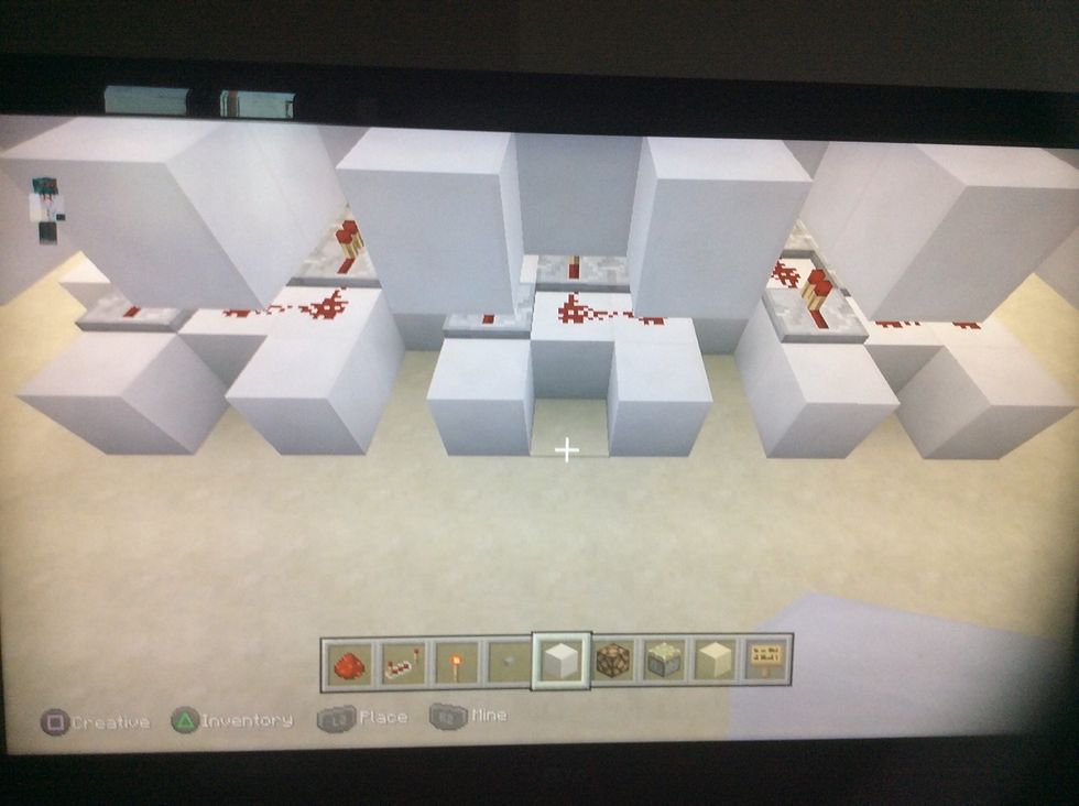 Now add this pattern of blocks to all of the rows.