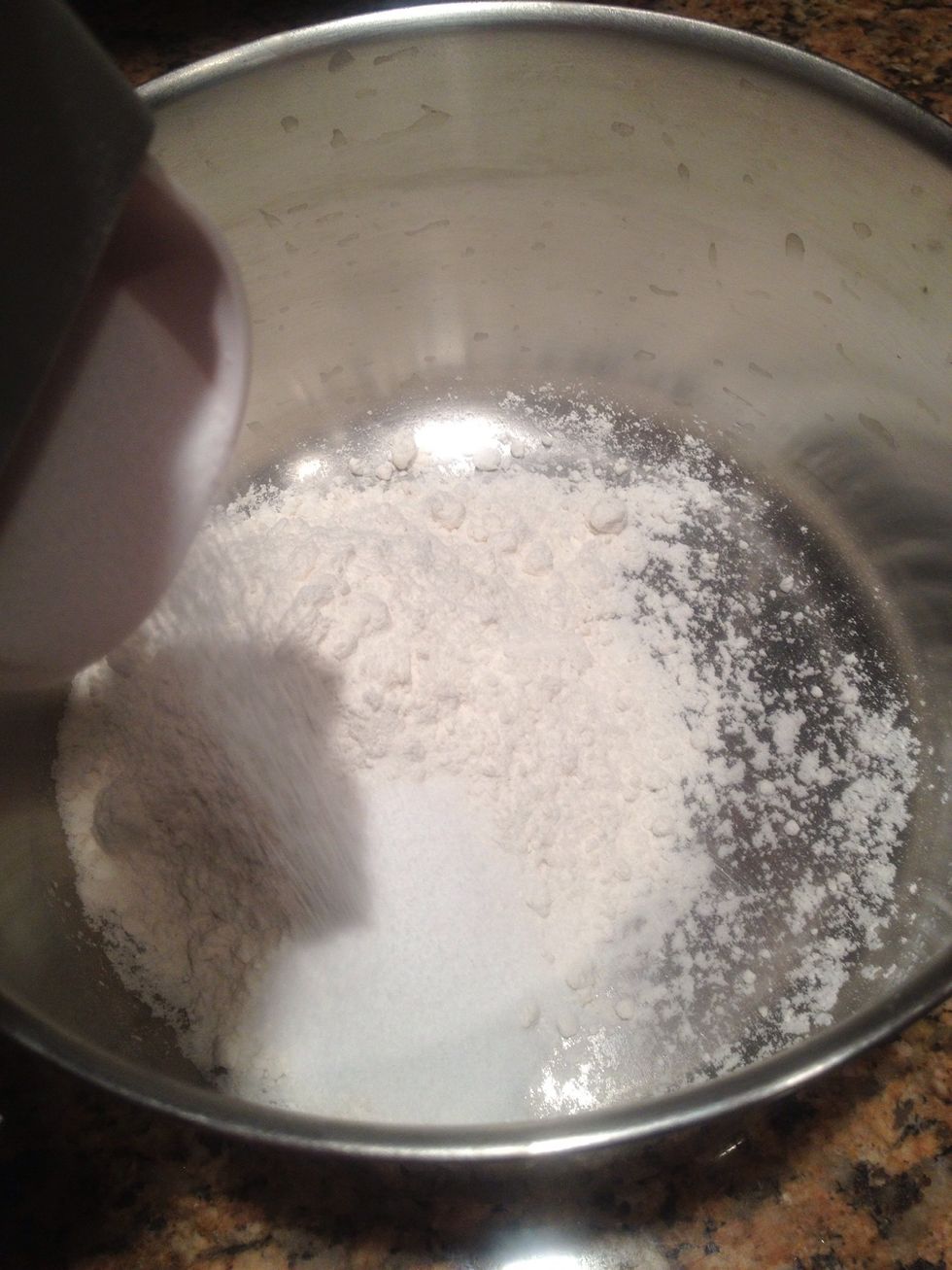 Now add your 1/4 cup of salt to the saucepan