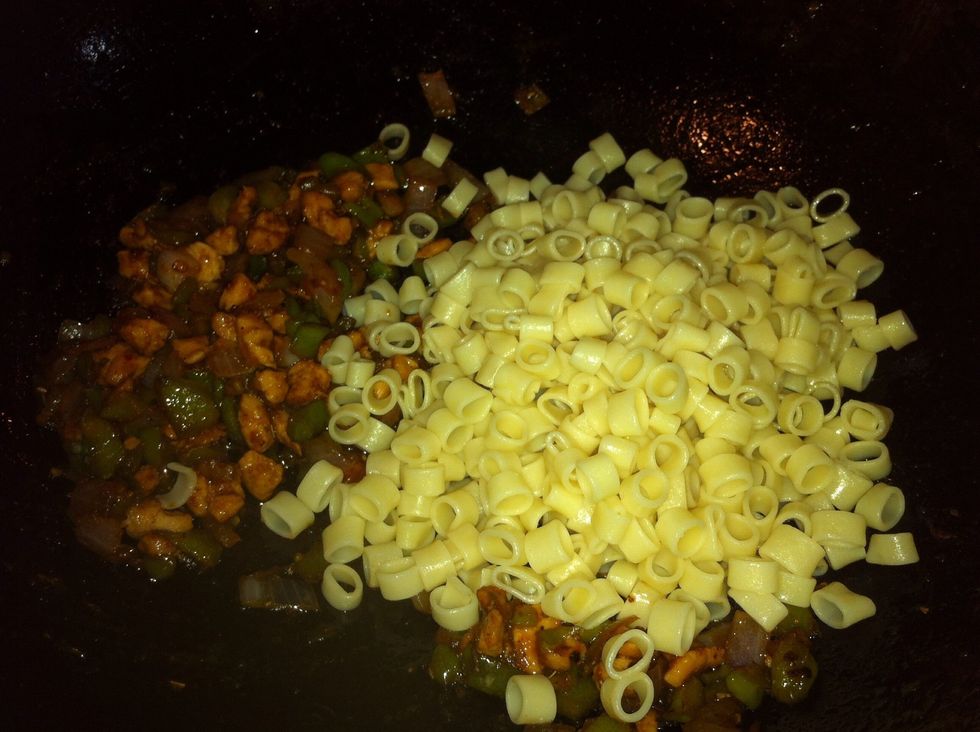 now add your first batch of pasta