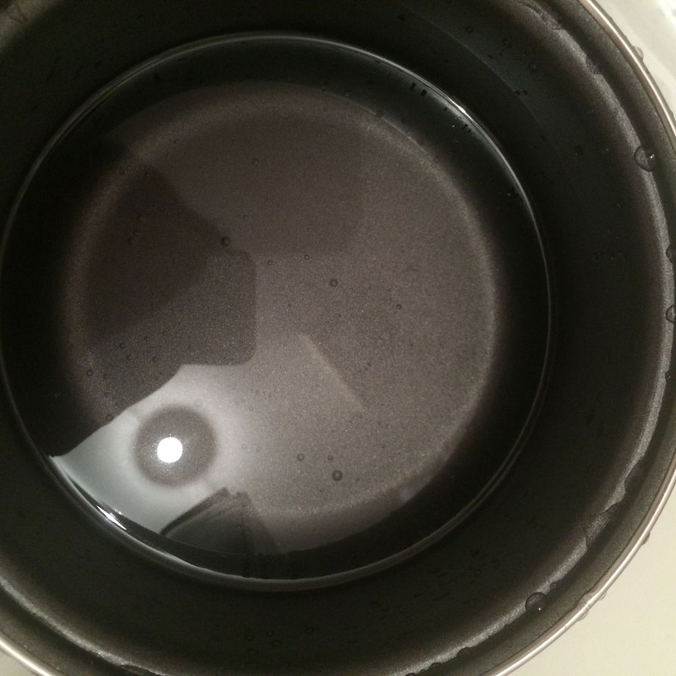 Now after you finish with the whole bag,wash the rag properly and through the soapy water and replace it with clean water and repeat the same steps.This is to remove any remnants of soap on the fabric