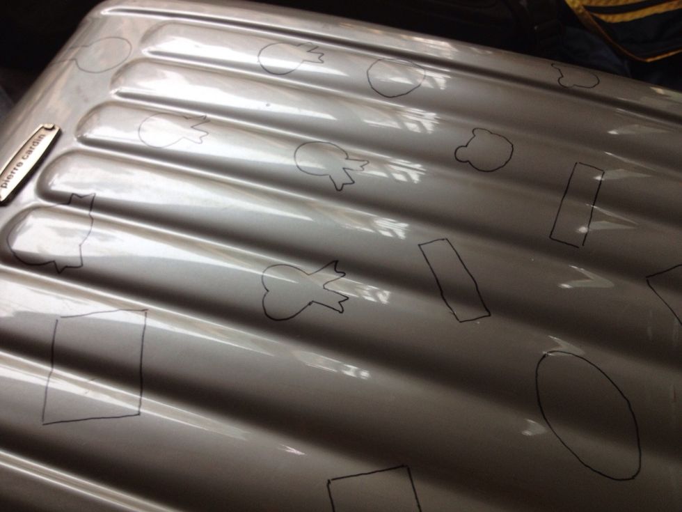 Now, all the positions of the stickers are set.