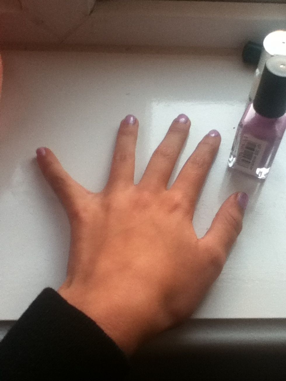 Now apply the chosen colour