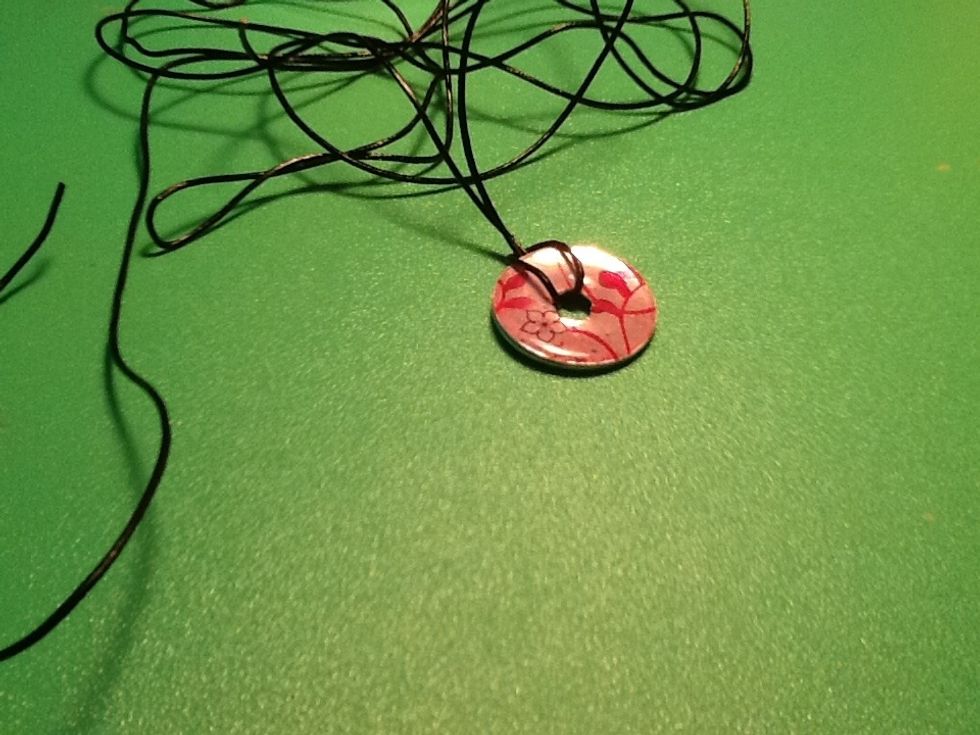 Now apply the string