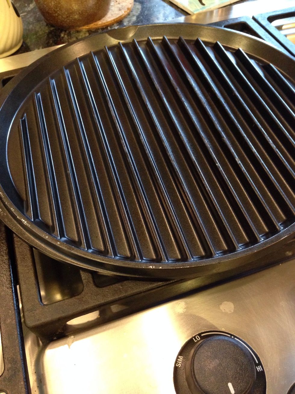 Now back to cooking! About 20 minutes before the tomalito is done (or after an hour in the fridge) get your chicken and prepare a grill, griddle, or pan to fry it in.