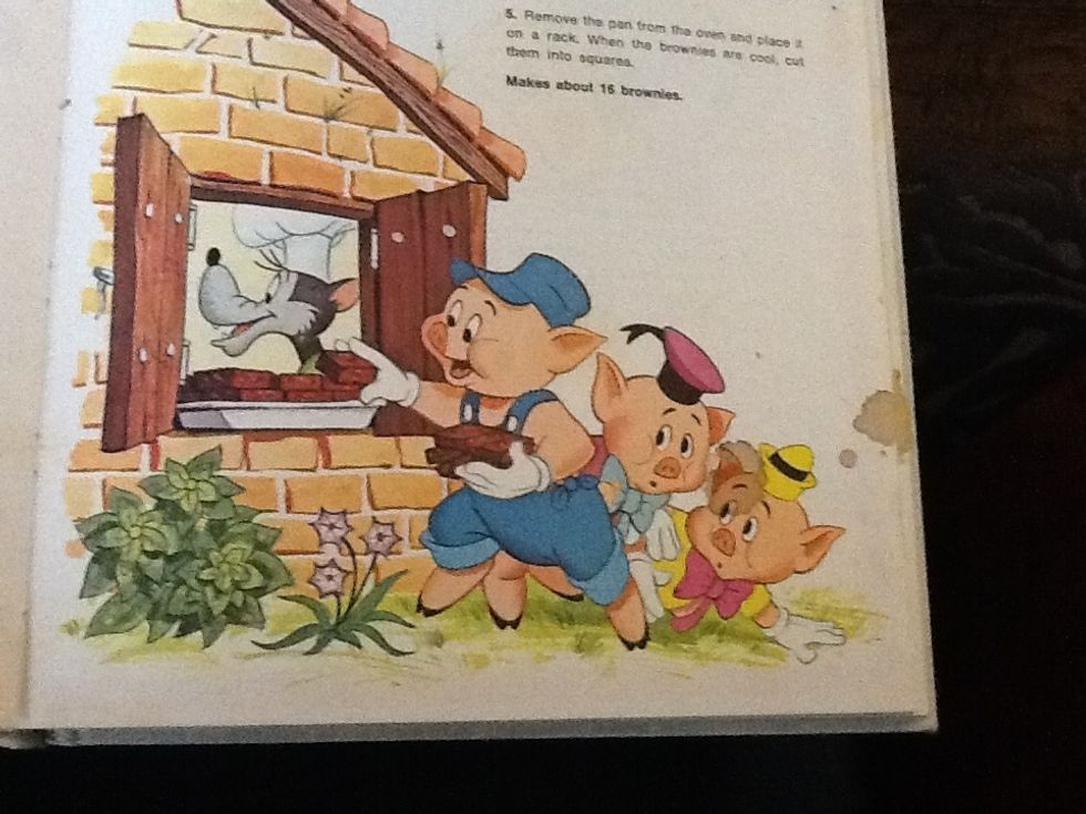 Now, Big Bad Wolf Brownies are the BEST brownies I've ever tasted. They are so rich and moist and chocolaty. They are so simple to make and from scratch!