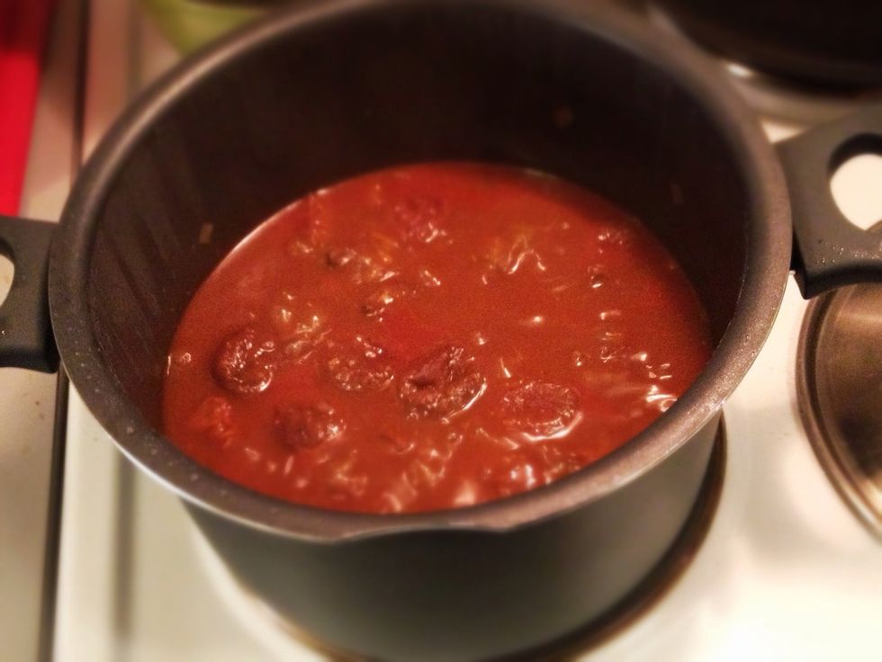 Now boil for 1 hour. Meanwhile....
