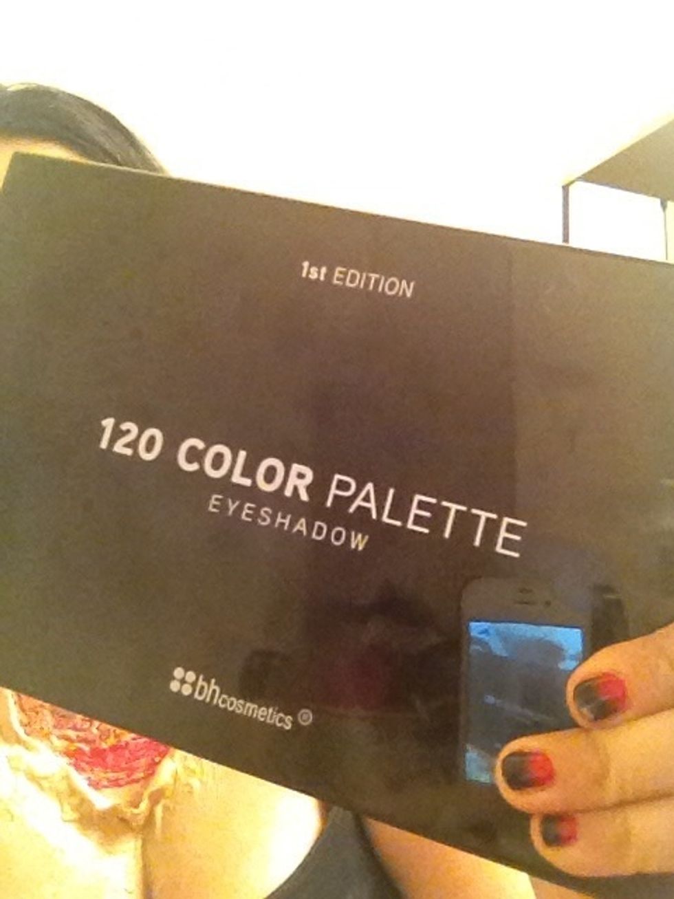 Now color time!! From your color palette use a deep red...