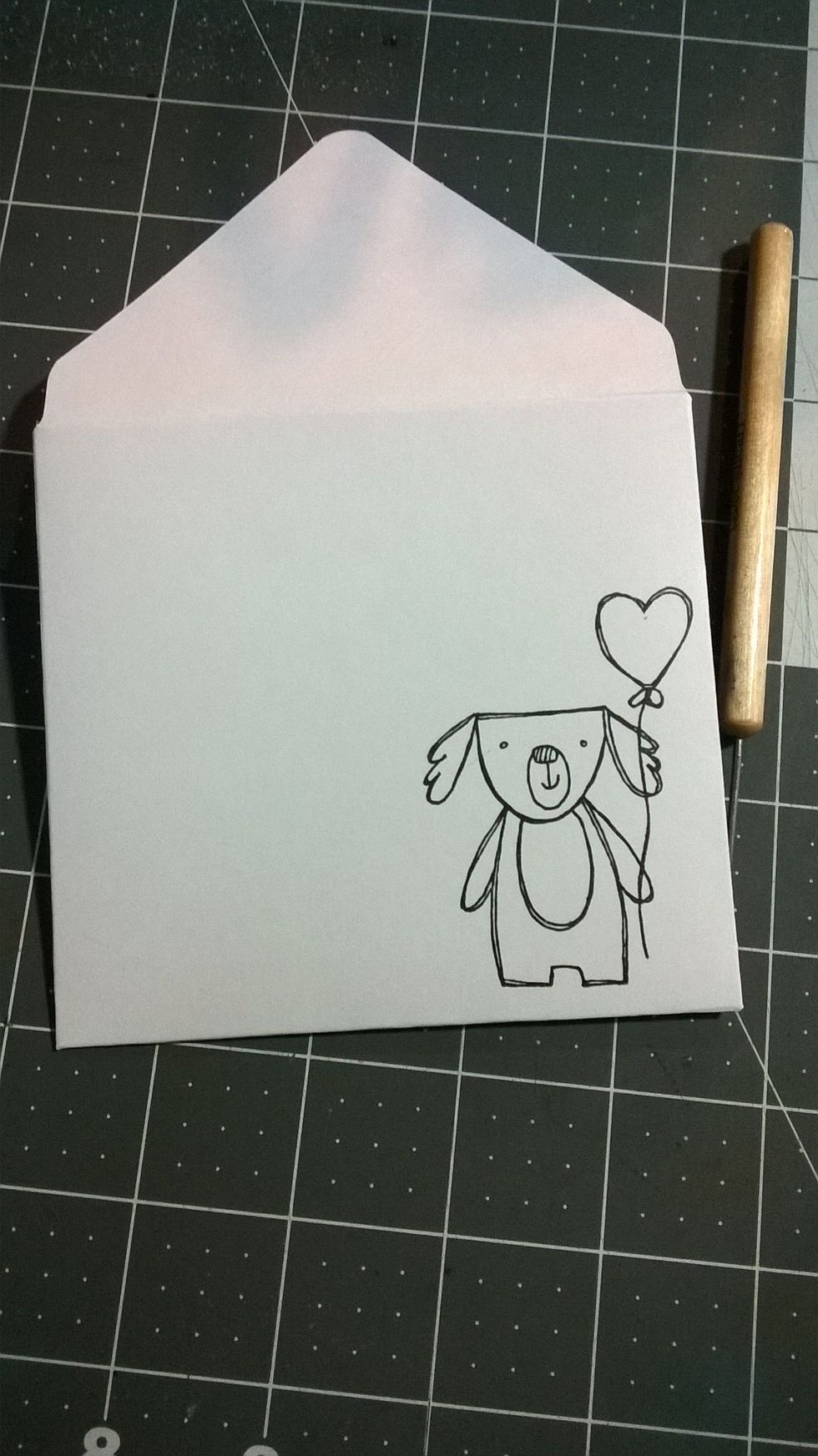 Now color your images or decorate as desired.