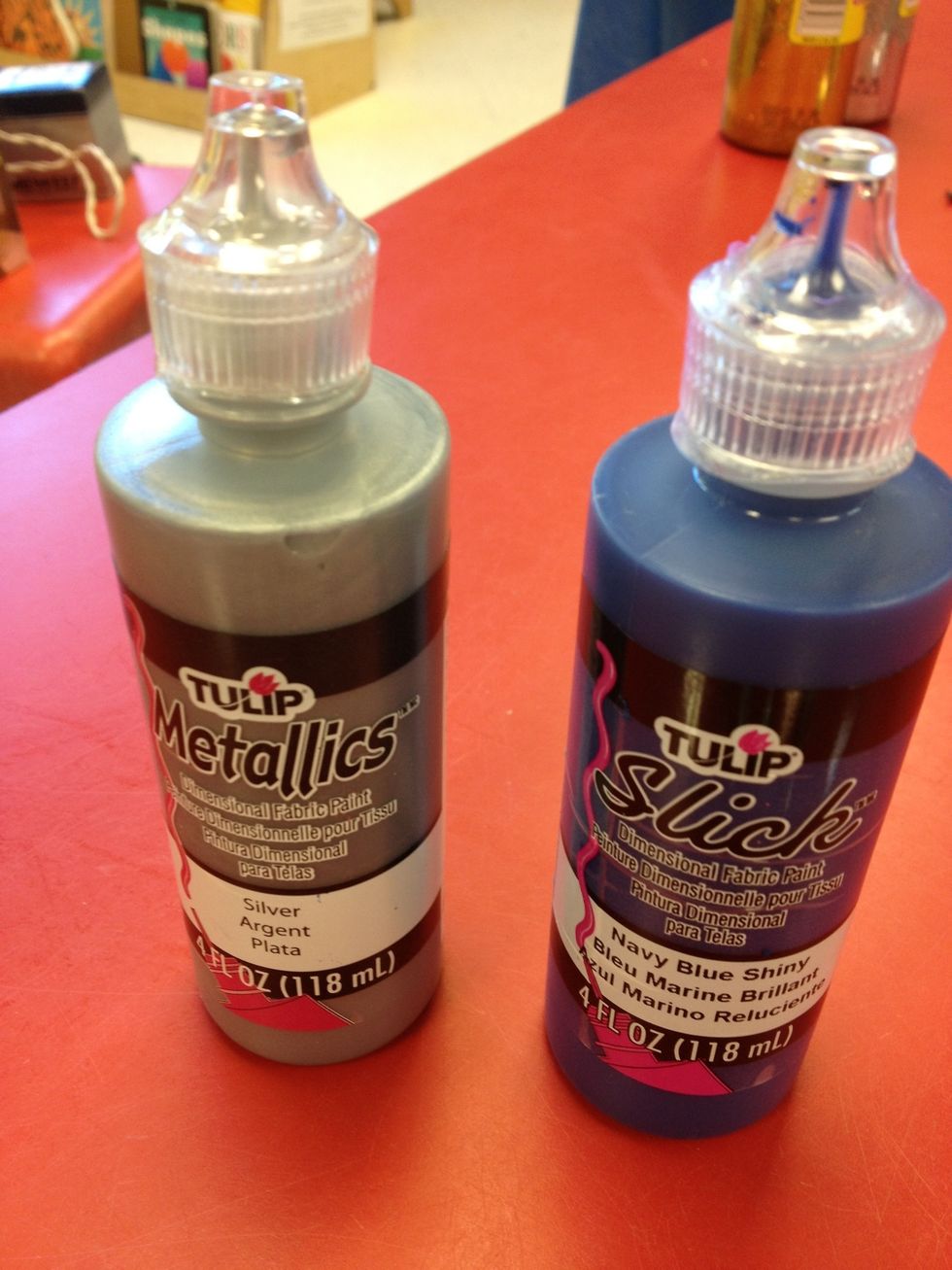 Now comes the creative part. When squeezing the paint out, only apply light pressure to avoid clumps and blobs. Avoid getting paint directly on the hex nuts.