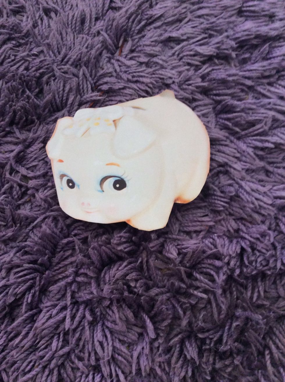 Now cut out the picture.