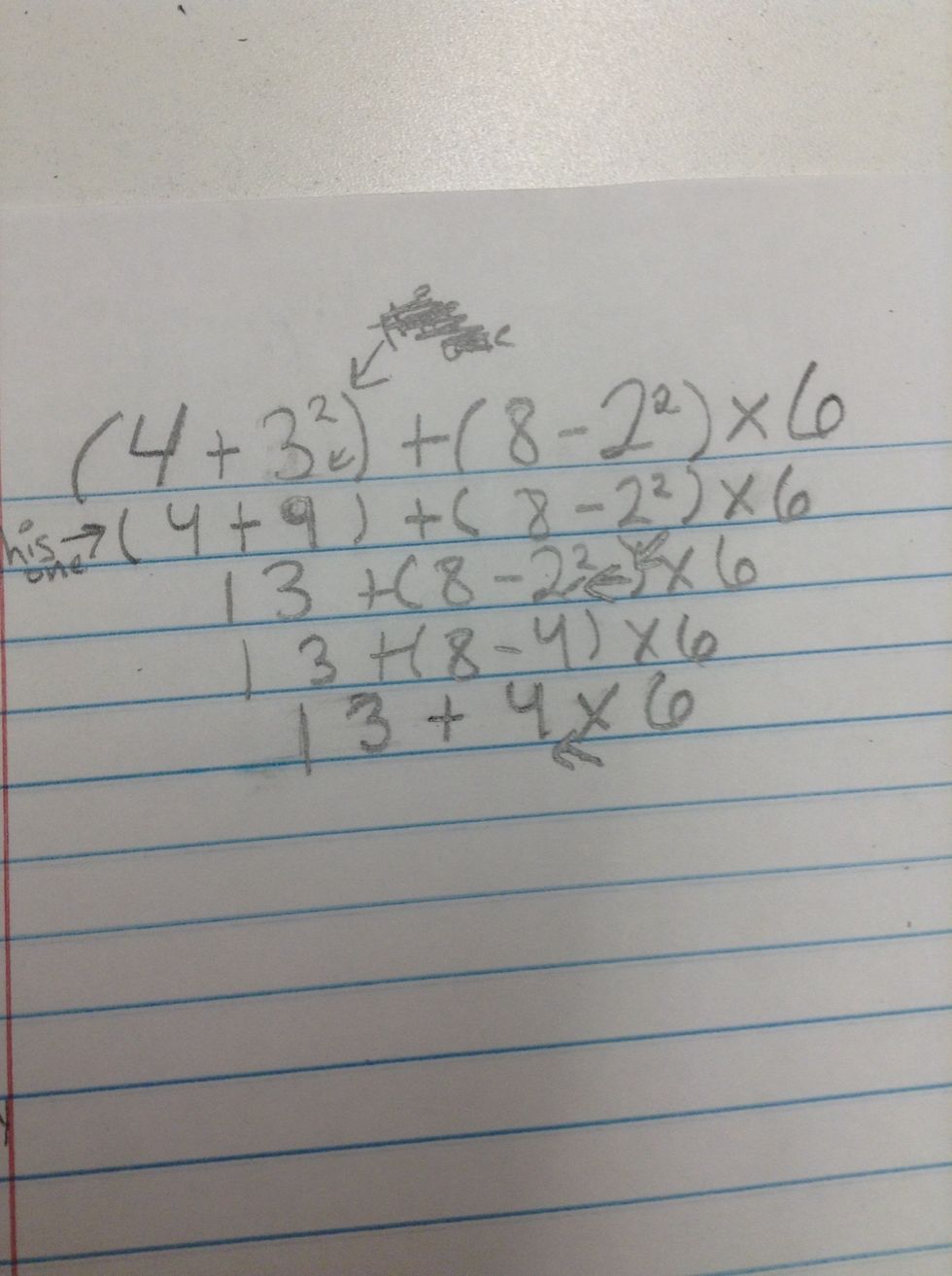 Now do 8-4. Fill in the rest of the problem.